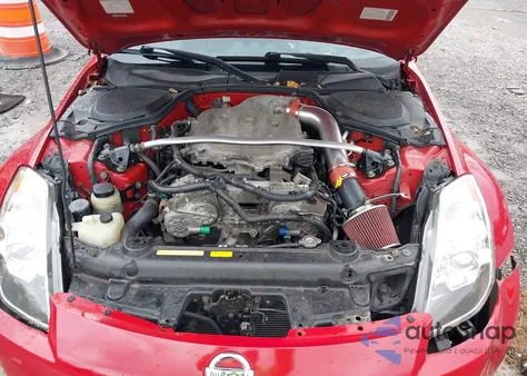 2004 Nissan 350Z Enthusiast из США, поврежденный, VIN JN1AZ36A04T011275